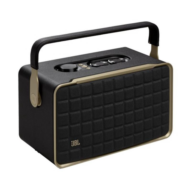 Caixa de Som Bluetooth jbl Authentics 300 com Wi-Fi e Assistentes de Voz integrados