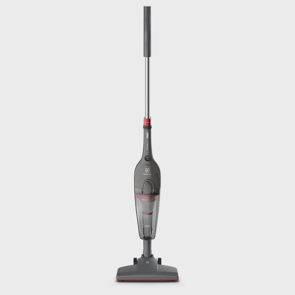 Aspirador de Pó Vertical com Fio Electrolux 1450W 2 em 1 Ultra Filtro hepa Cinza
