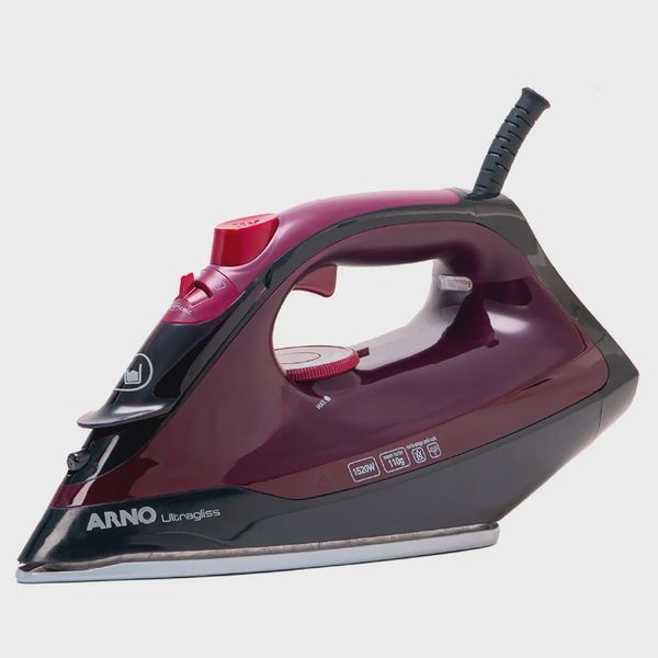 Ferro a Vapor Arno Ultragliss Roxo - fmv