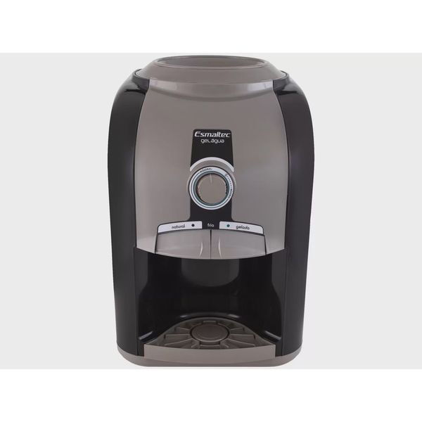 Bebedouro de Água Esmaltec de Mesa Refrigerado por Compressor Stilo Black EGM30