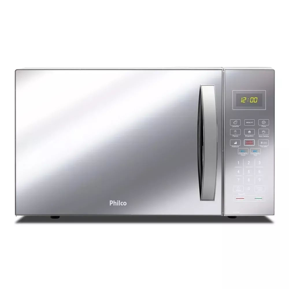 Micro-Ondas Philco PME28EB 28L Branco/Espelhado 220V