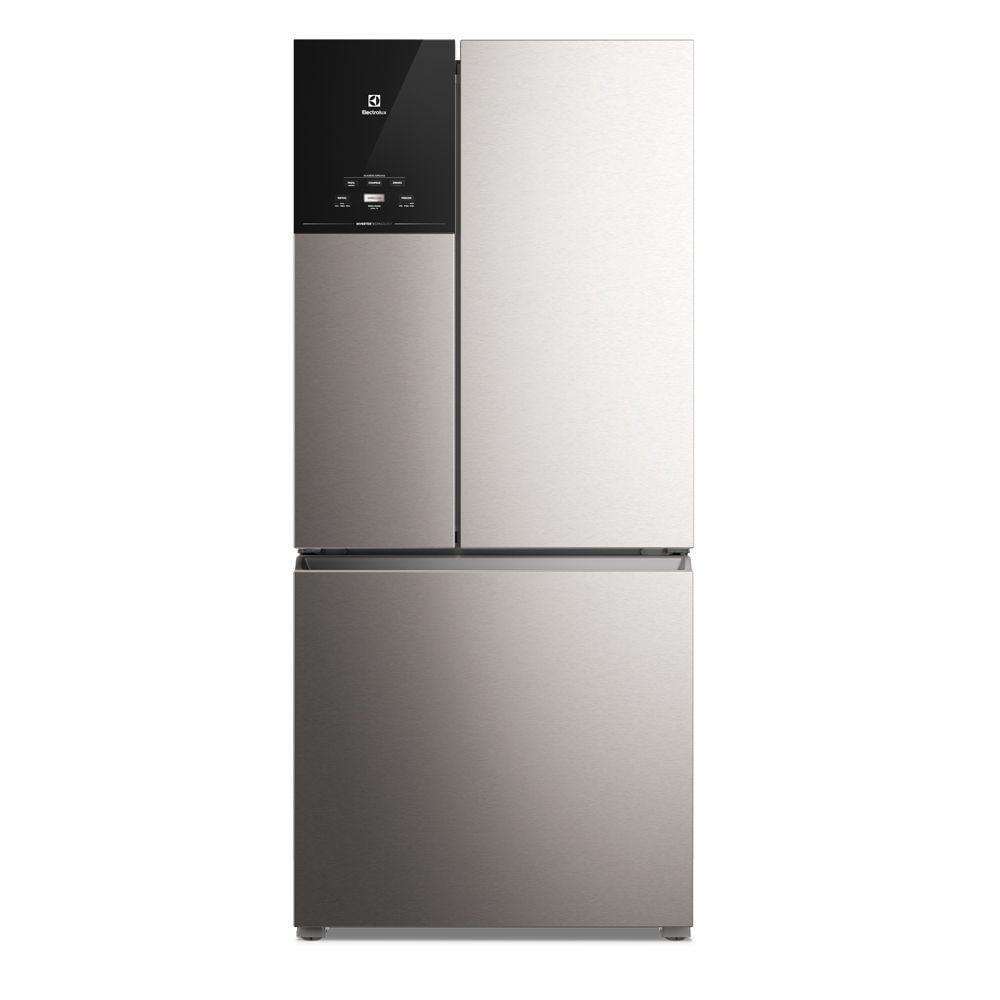 Geladeira Electrolux Multidoor Efficient com Autosense IM8S Inox Look 590L
