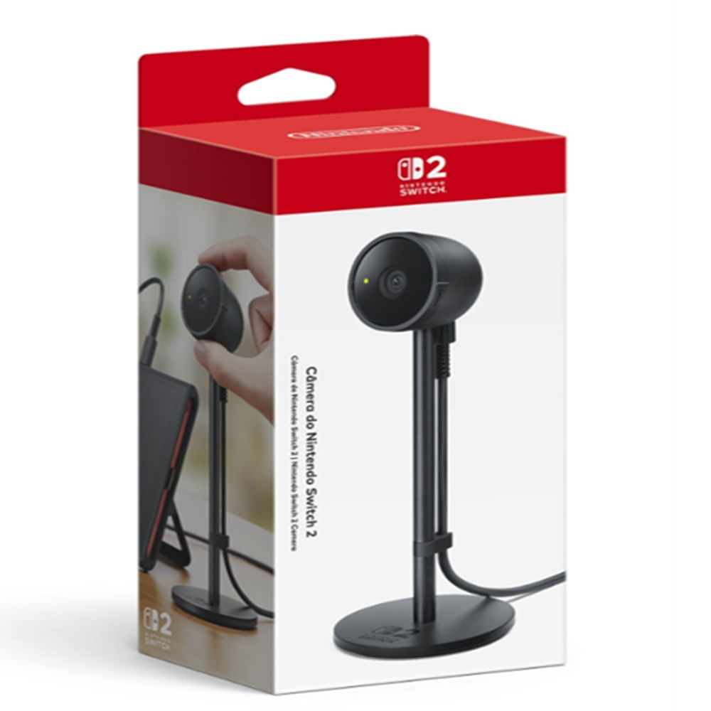 Câmera Nintendo Switch 2 USB-C Nintendo GameChat Preta