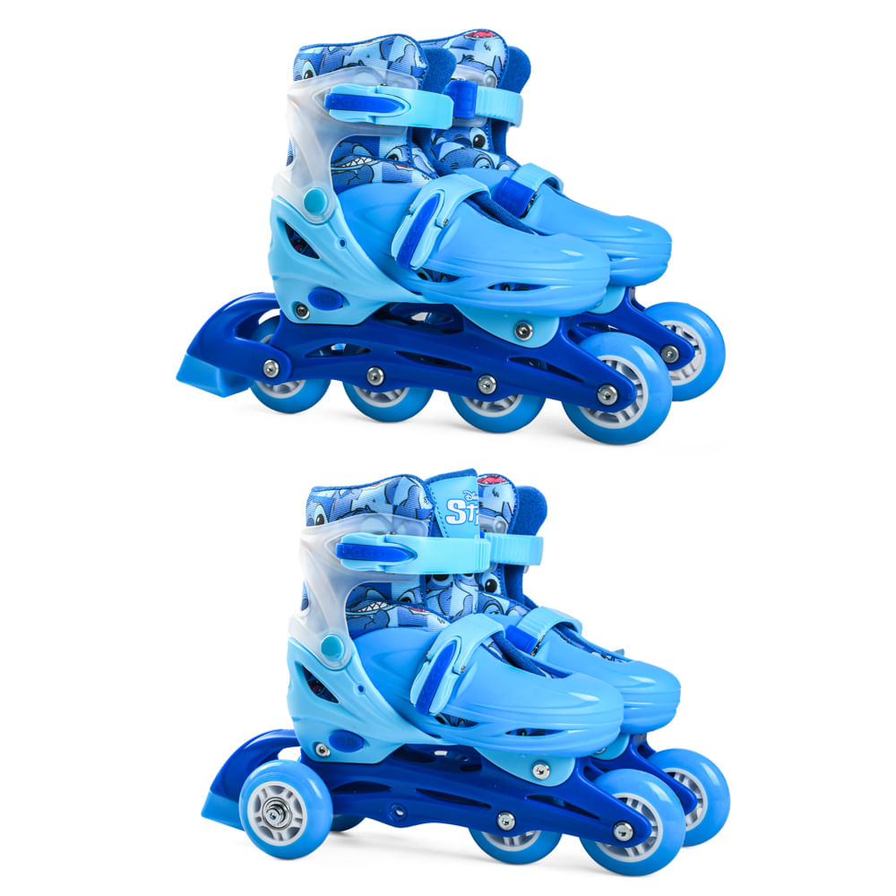 Patins Infantil Ajustável 2 em 1 Brink+ 32-35 Stitch
