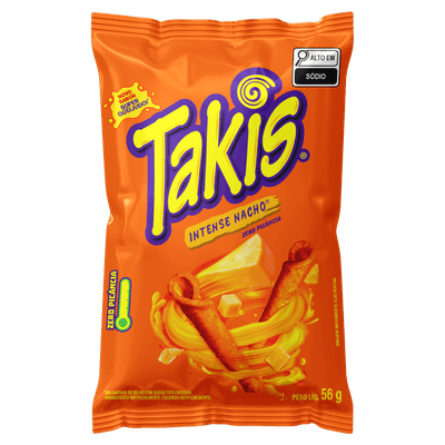 Salgadinho de Milho Intense Nacho Takis 56g Crocante