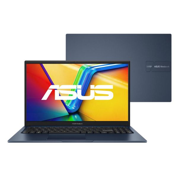 Notebook ASUS Vivobook 15 X1504VA Intel Core i5 1334U 16Gb Ram 512GB SSD Linux KeepOS Intel Iris Xe Tela 15,6" LED FHD Blue - NJ1746