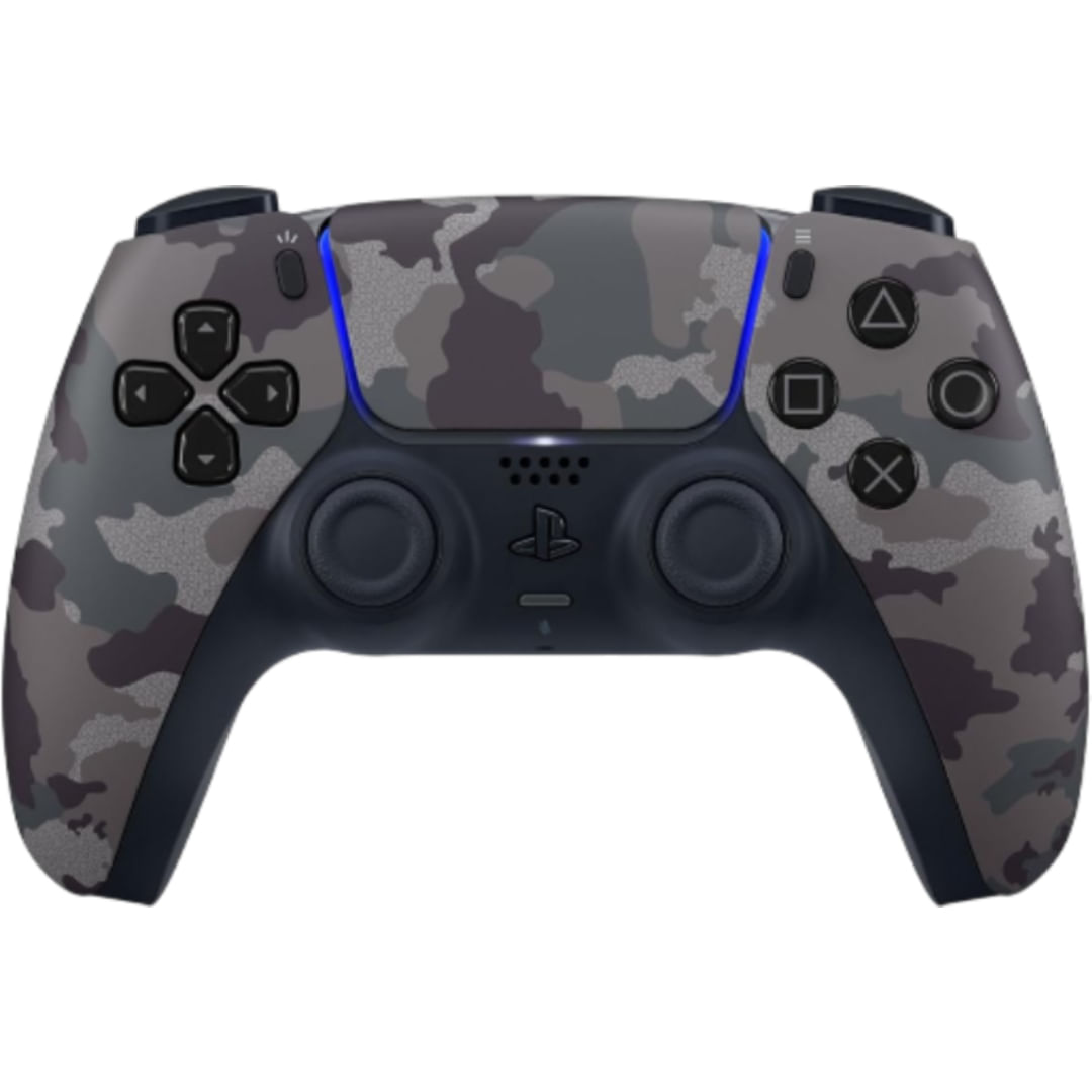 Controle Sem Fio PS5 Sony DualSense Gray Camouflage