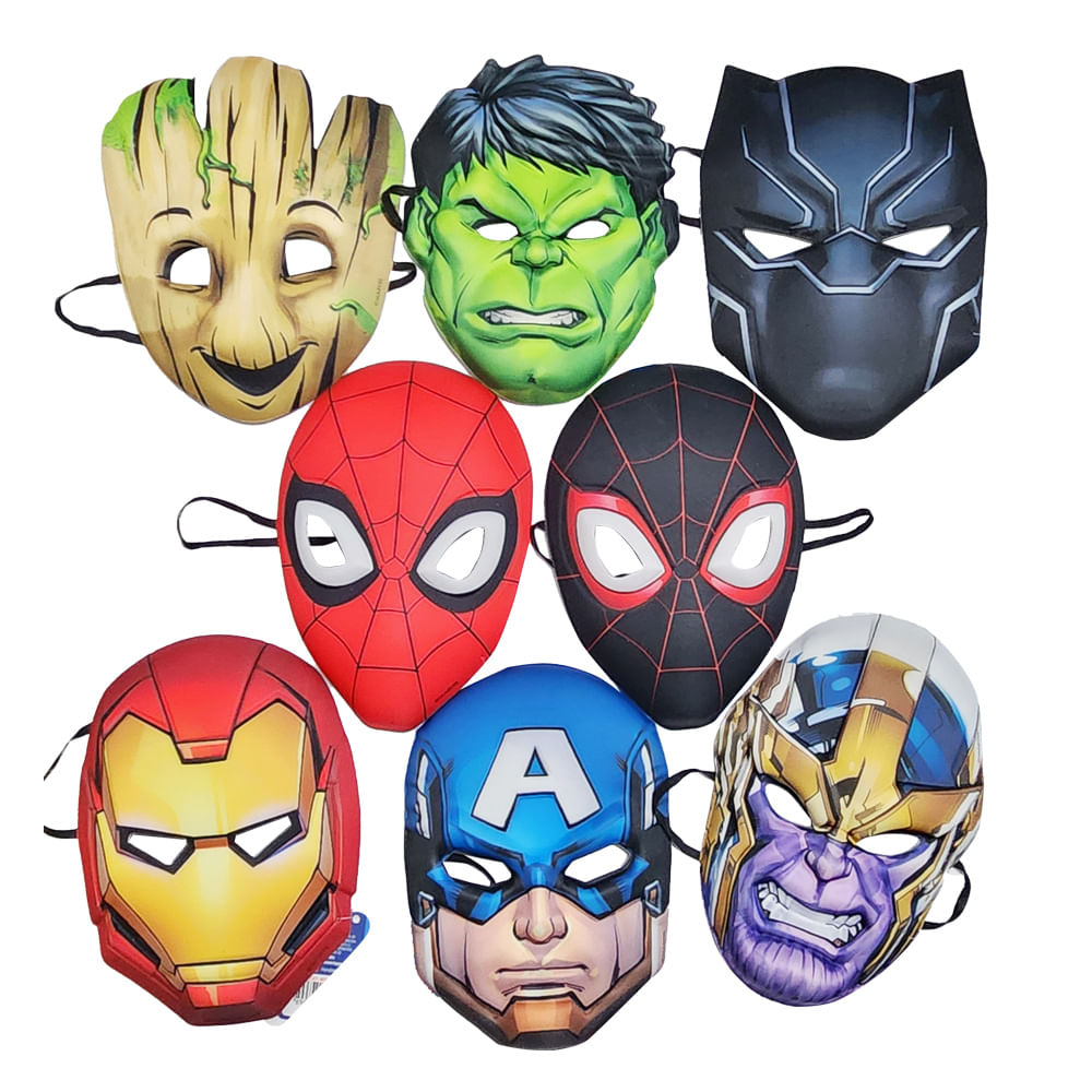 Máscara Infantil de Faz de Conta Toyng Marvel Disney Sortida Plástica 58519