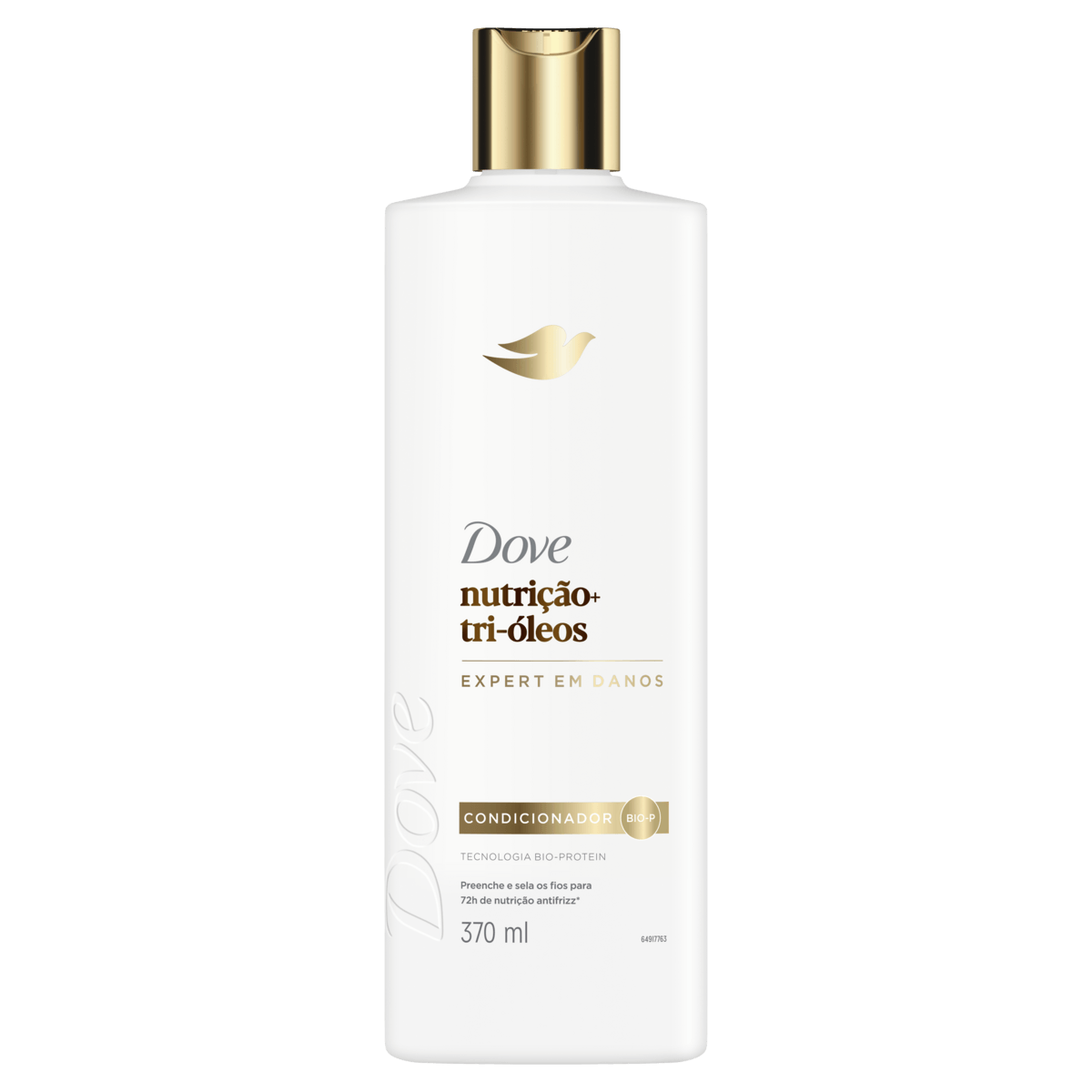 Condicionador Nutrição Profunda 370ml Dove Tri-Óleos Antifrizz Vegano