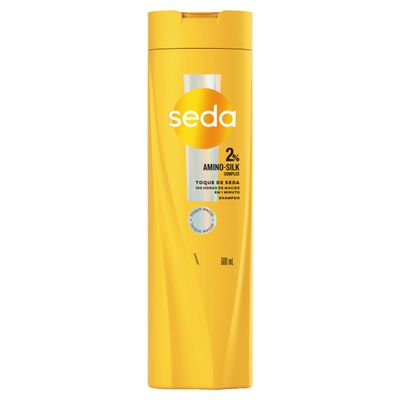 Shampoo Reparação e Fortalecimento 300ml Seda Toque de Seda Antifrizz Brilho Intenso