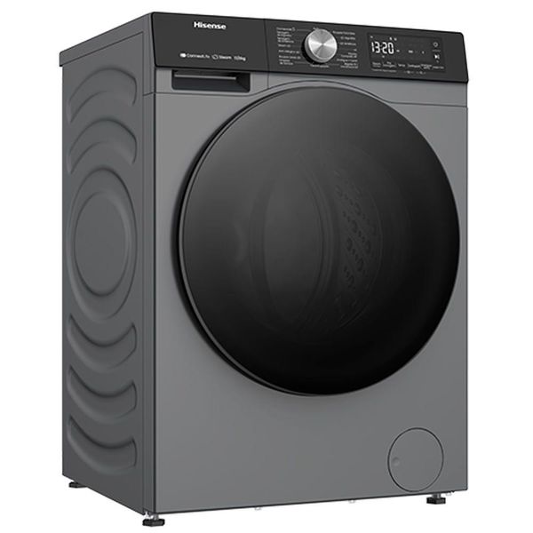 Lava e Seca 11kg Hisense Titanium com 11 Programas de Lavagem, Steam, Wi-fi - Wd3s1143bt1 127v