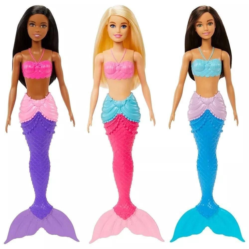 Boneca Interativa Barbie Mattel Dreamtopia Sereia Sortida 32cm