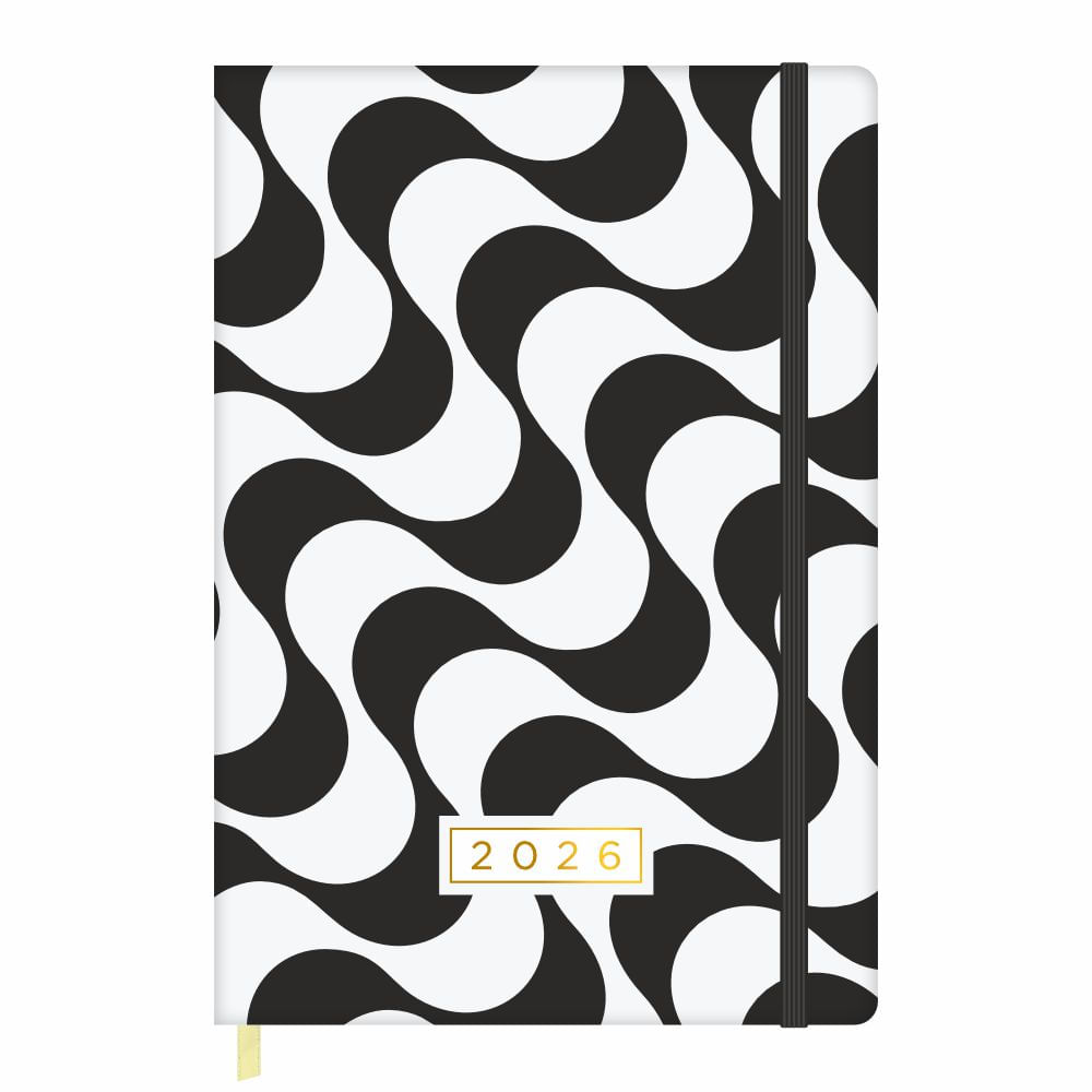 Agenda 2026 Semanal Bullet 13x20cm School Basics Capa Dura