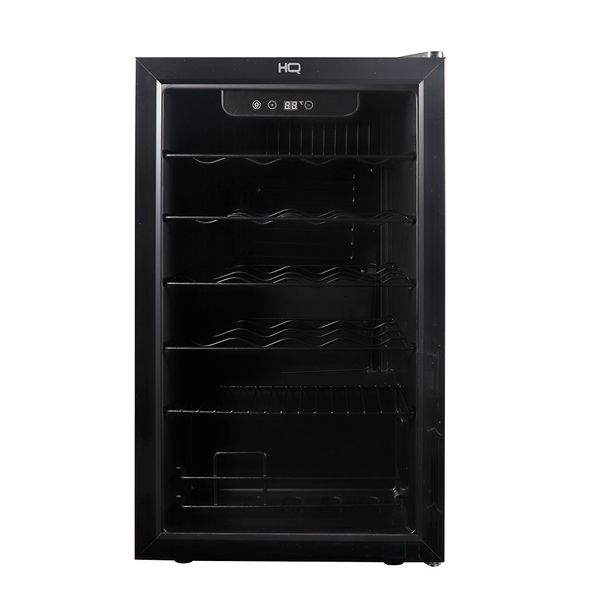 Adega de Vinhos Compressor HQ 75 Litros 24 Garrafas Preto HQ-AV24H