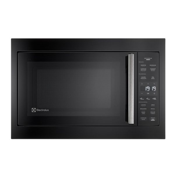 Micro-ondas de Embutir Electrolux 34L Preto Experience com Descongelamento Assistido ME3BP - 110v