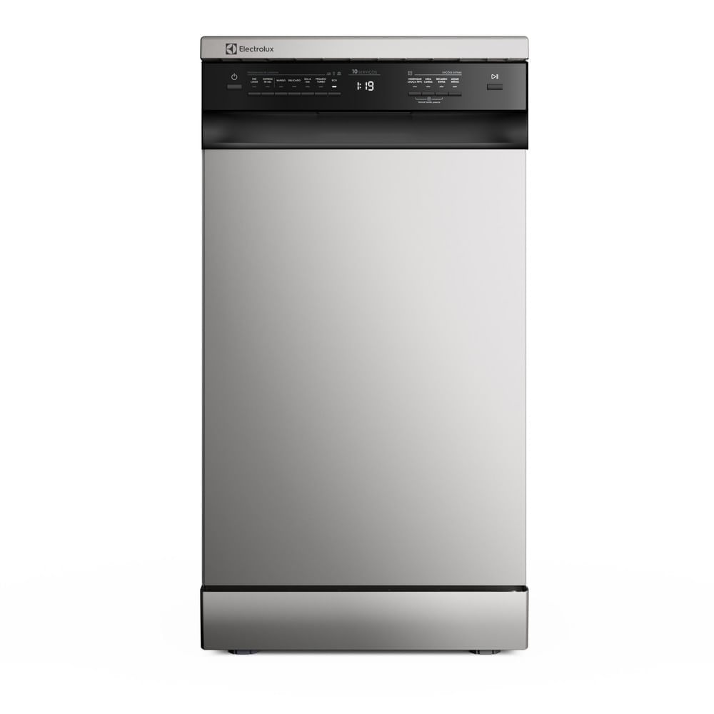 Lava-Louça Electrolux 10 Serviços Inox com Programa Lava & Seca 50 Minutos LS10E