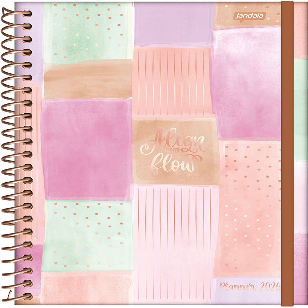 Agenda Diária La Creme 352 Páginas 133x178 mm Jandaia Capa Dura Laminada