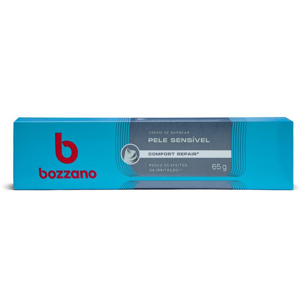 Creme de Barbear Hidratante Bozzano Pele Sensível 65g