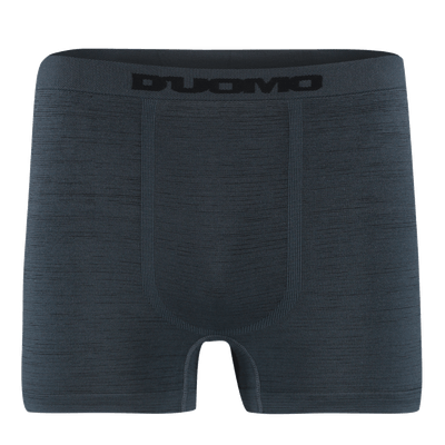 Cueca Boxer Duomo DM1003 Microfibra sem Costura Cinza