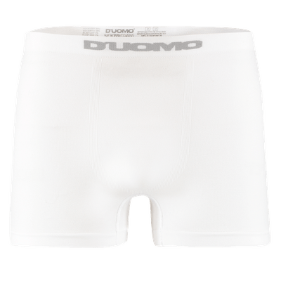 Cueca Boxer Duomo sem Costura Microfibra Branca