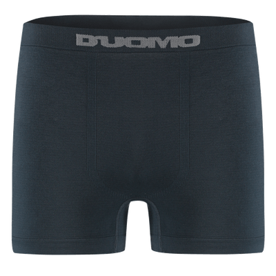 Cueca Boxer Duomo sem Costura Microfibra Cinza