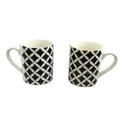 Caneca de Cerâmica Casual Home Geométrica 330ml Sortida
