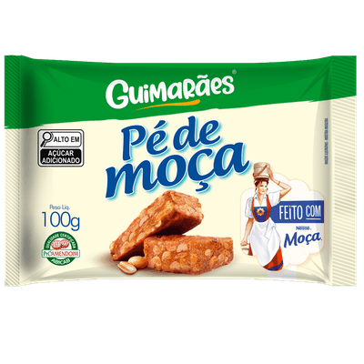 Pé de Moça com Leite Moça Guimarães 100g Sem Glúten