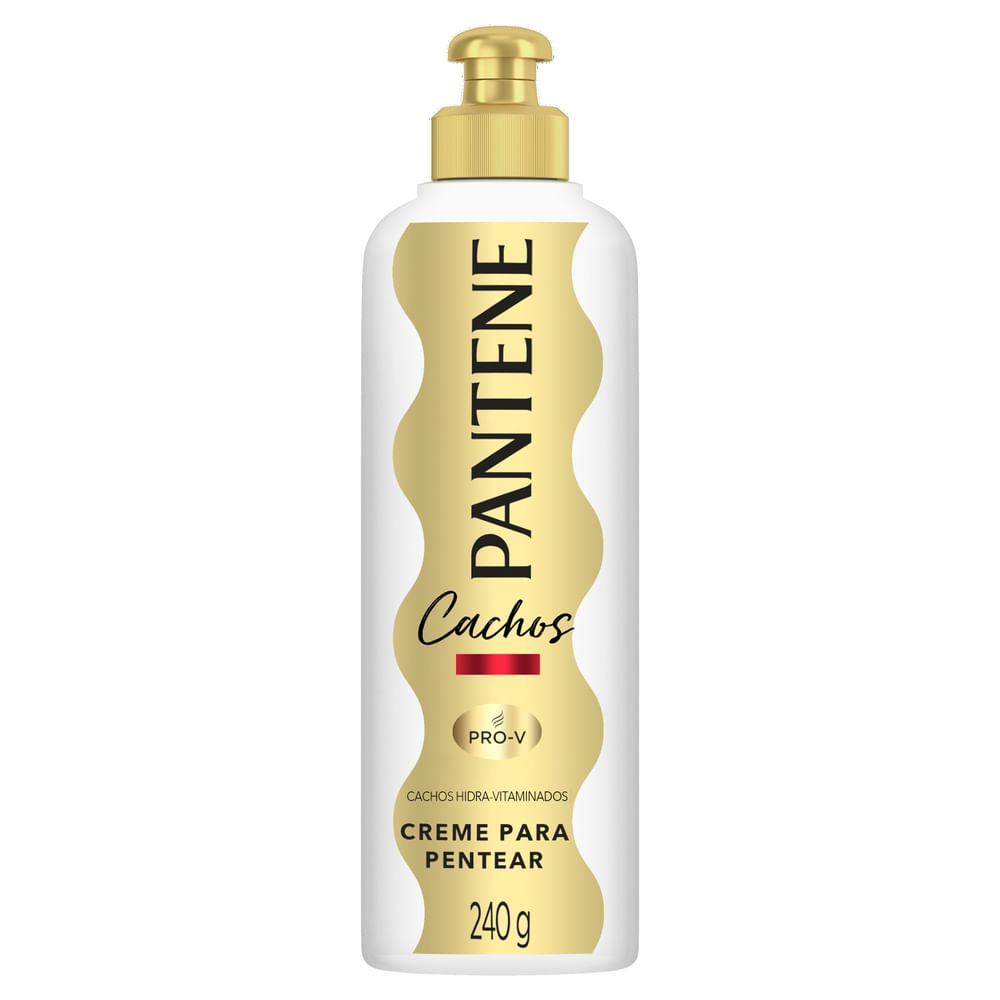 Creme de Pentear Definição e Antifrizz 240g Pantene Pro-V Cachos Hidra-Vitaminados Sem Sal