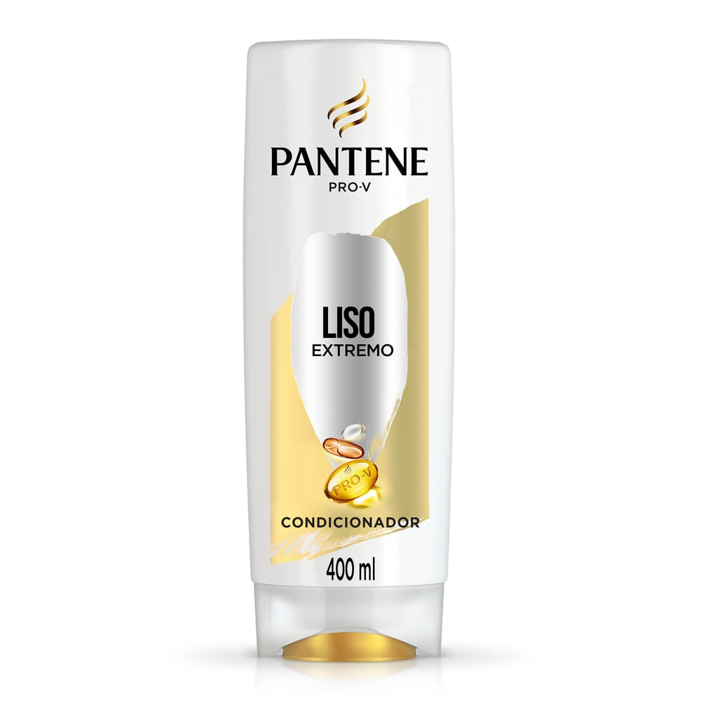 Condicionador Liso Extremo 400ml Pantene sem Sal Extrato de Seda