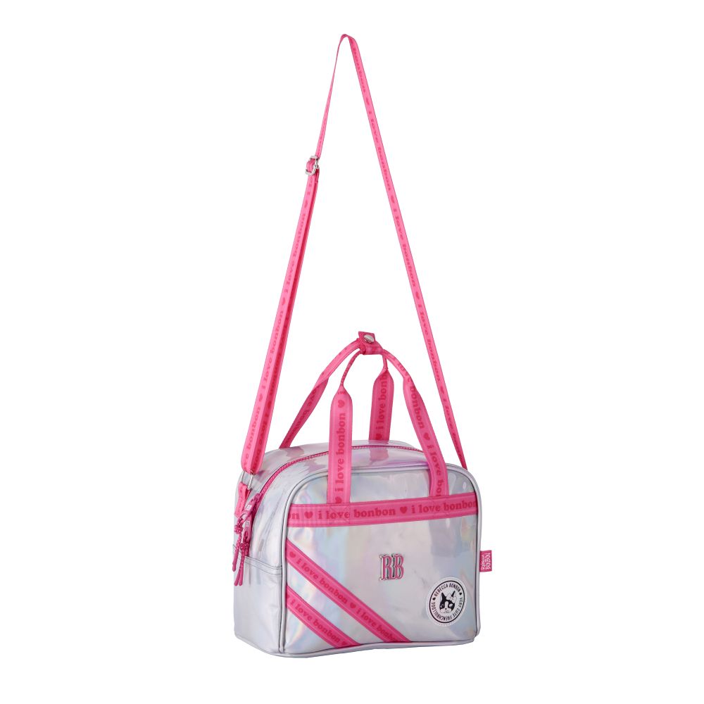 Lancheira Rebecca Holog RB24690 20x24x14cm Clio Térmica Holográfica