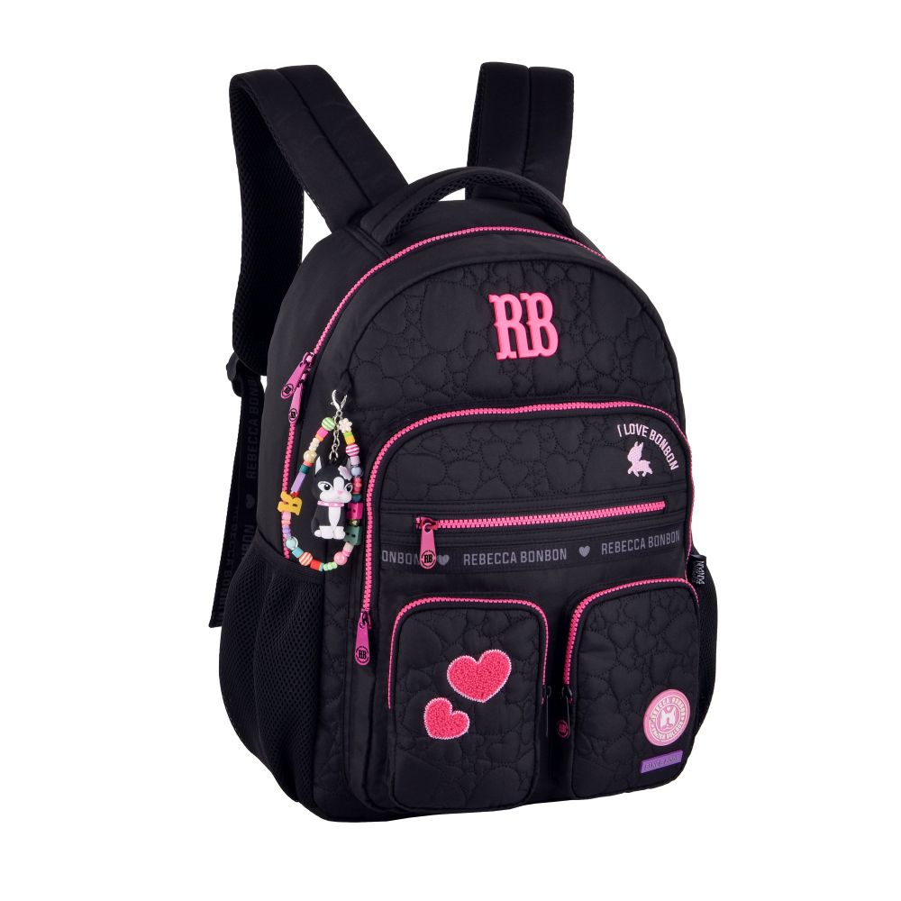Mochila Escolar Rebecca Bonbon RB24686 48x35x15 cm Compartimento para Laptop