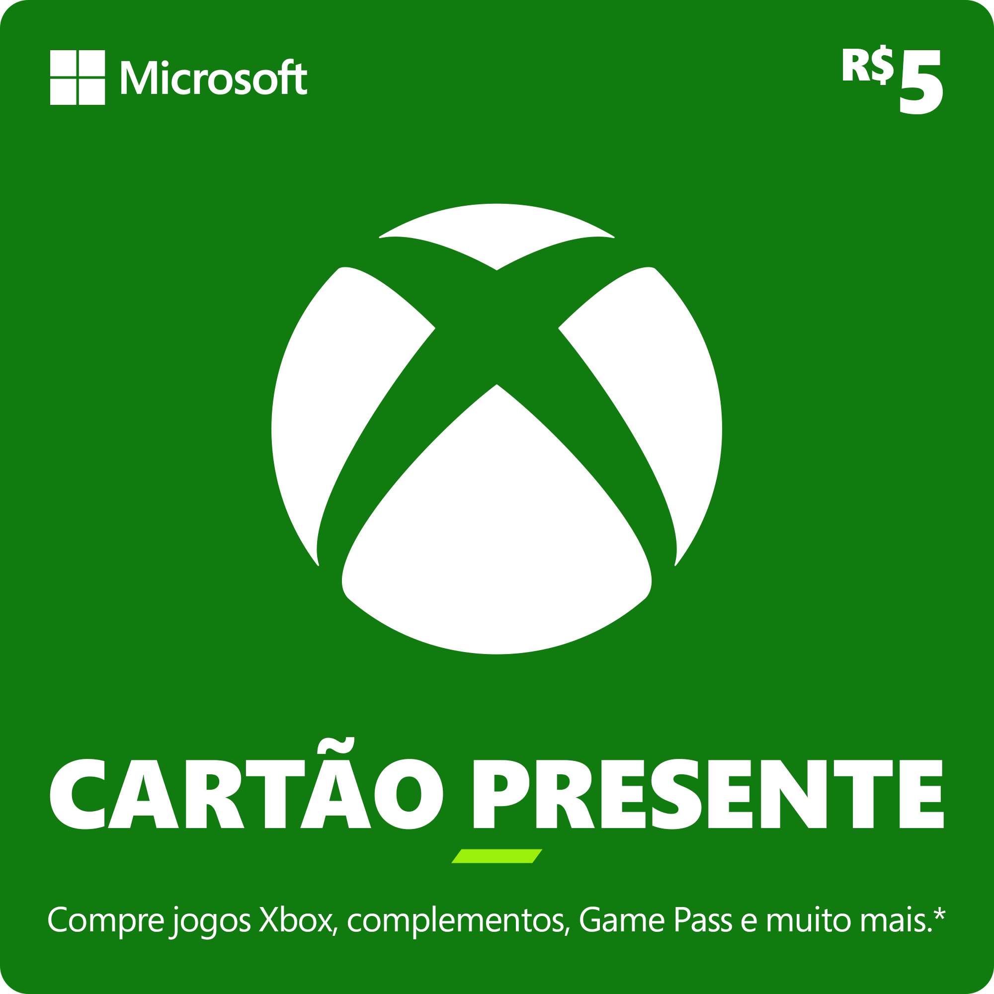 Gift Card XBOX Live Credits