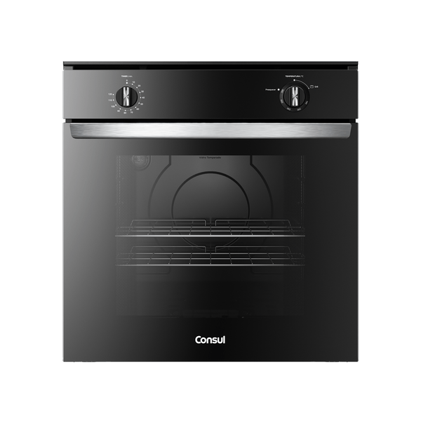 Forno de Embutir a Gás 78 Litros Preto com Grill COA84CE - 220v