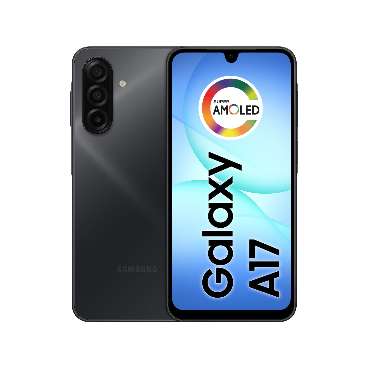 Samsung Galaxy A17 128GB 4GB RAM Preto Tela 6.7" Super AMOLED 5G Câmera 50MP IA NFC IP54