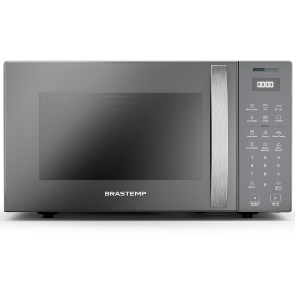Micro-ondas Air Fryer Brastemp Inox 29 Litros BMC29AR - 110v