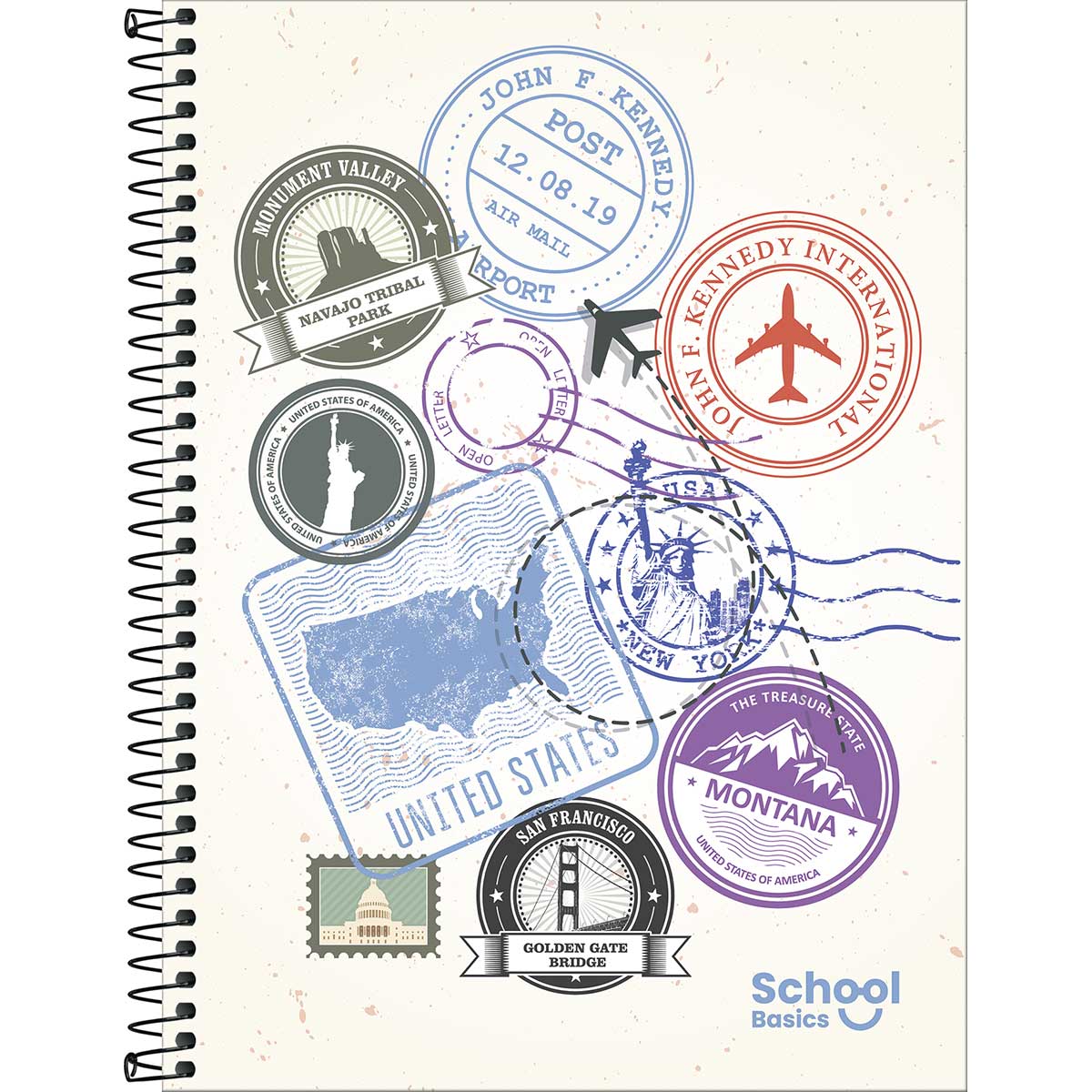 Caderno Universitário 10 Matérias 160 Folhas Tilibra Capa Dura