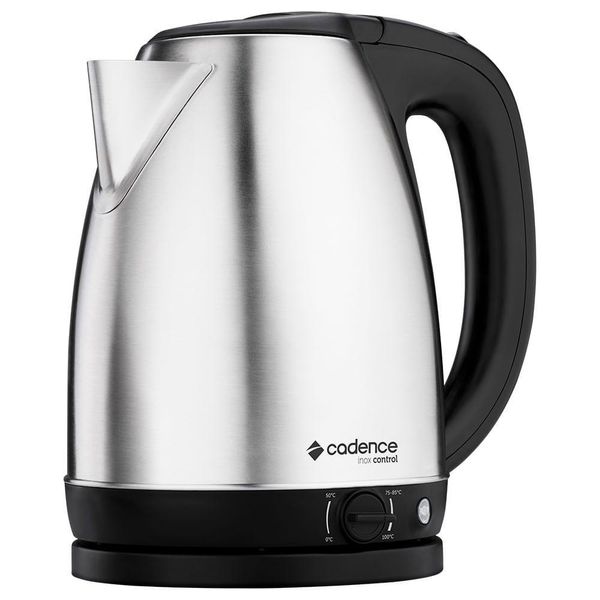 Chaleira Elétrica Cadence Inox Control 1,8L 110V