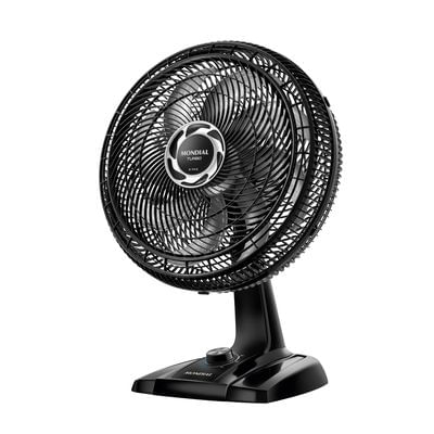 Ventilador de Mesa Silencioso Mondial Turbo NVT-40-8P-B 40cm 8 Pás 140W 220V Preto