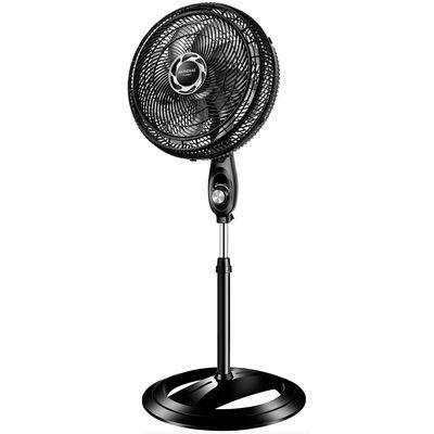 Ventilador de Coluna Mondial Turbo NVT-40C-8P-B 8 Pás 40cm 140W 127V Preto