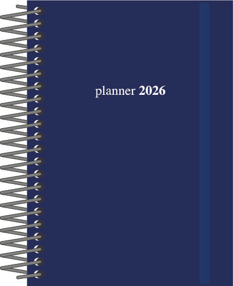 Planner 2026 Espiral 43 Folhas School Basics Capa Dura