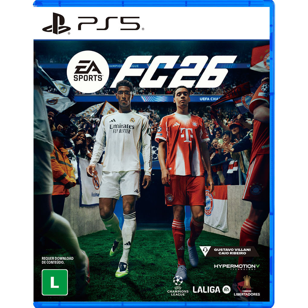 Jogo EA Sports FC 26 PS5 Electronic Arts Edição Padrão Mídia Física