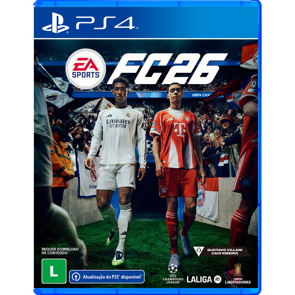 Jogo PS4 EA Sports FC 26 Electronic Arts Edição Padrão Mídia Física