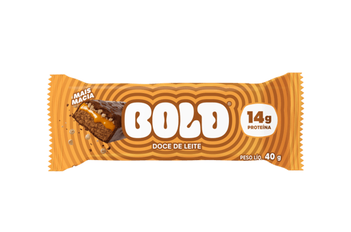 Barra de Proteína Doce de Leite Bold 40g Zero Açúcar