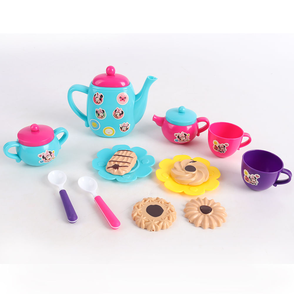 Conjunto Hora do Chá Infantil Minnie Disney Brink+ 3 a 4 Anos