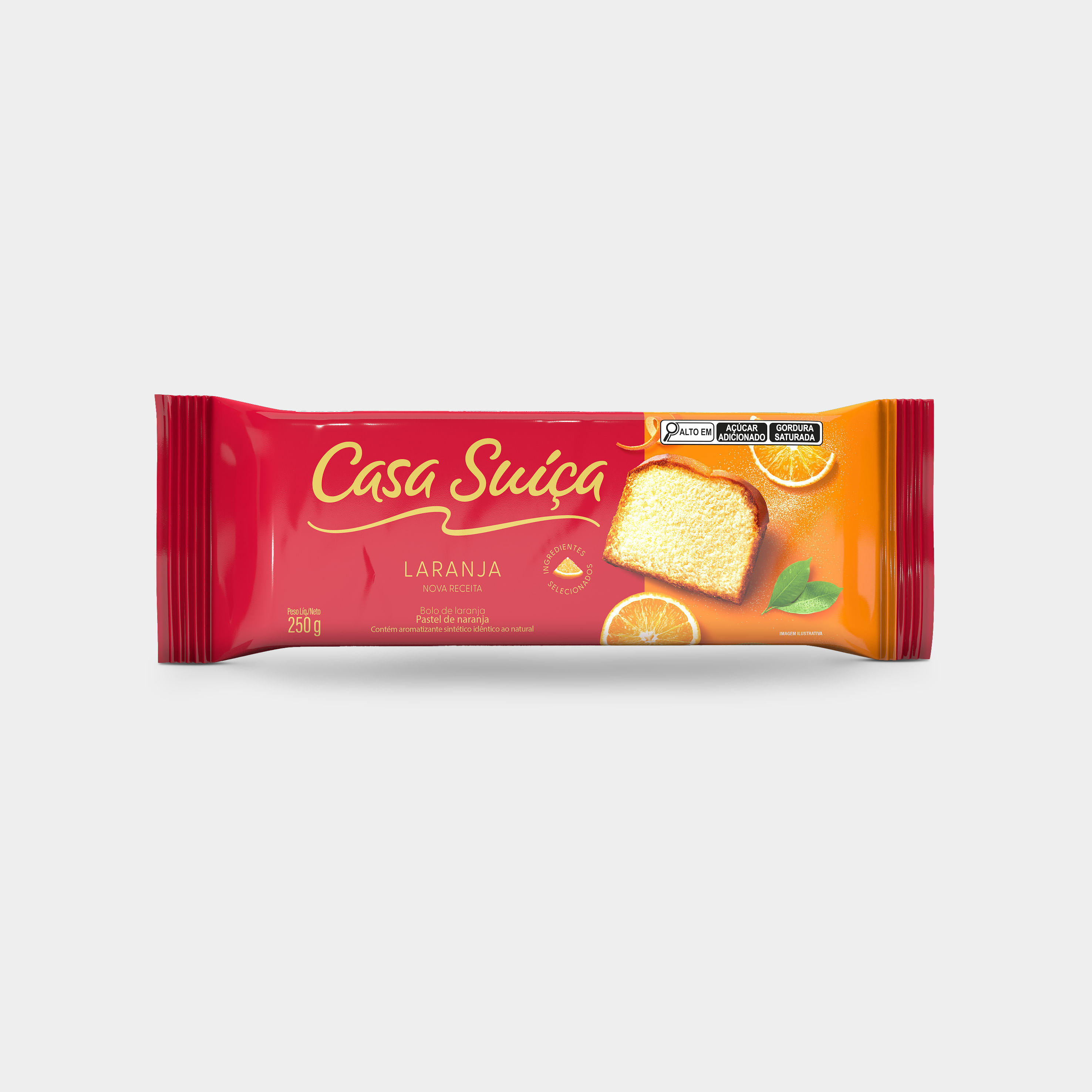 Bolo de Laranja Casa Suíça 250g Macio