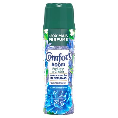 Perfume para Roupas em Cristais Comfort Boom Explosão de Frescor 275g