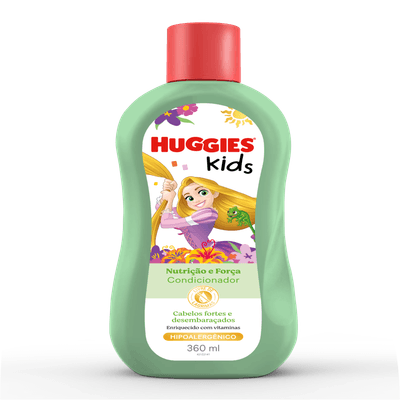 Condicionador Nutrição e Força 360ml Huggies Kids Infantil Sem Parabenos