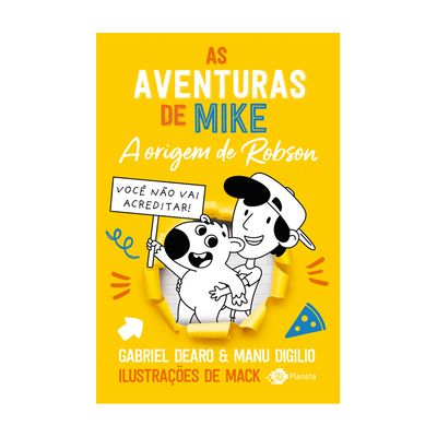 As Aventuras de Mike 4 A Origem de Robson Gabriel Dearo Manu Digilio Edição Pocket Capa Comum