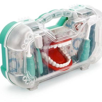 Kit Brinquedo Faz de Conta Educativo Pakitoys Maleta Kit Dentista 1270