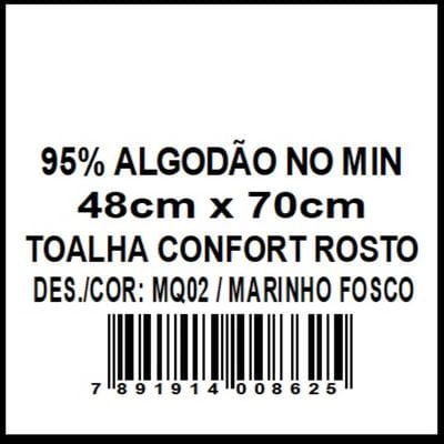 Toalha de Rosto Algodão Alta Absorção Sisa Confort Rosa Inverno